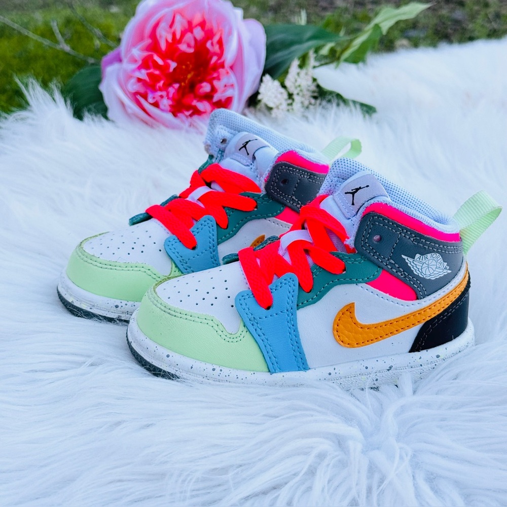 Baby/Toddler Jordan 1 Multi Color Sneakers